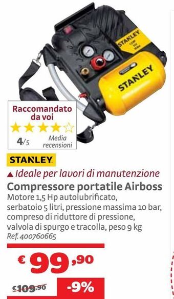 Bricocenter Compressore d'aria offerta