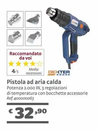 Pistola ad aria calda