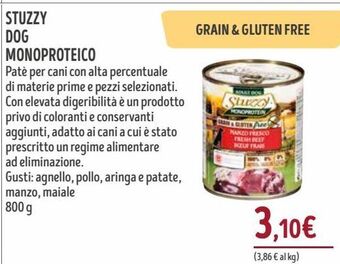 Stuzzy dog monoproteico