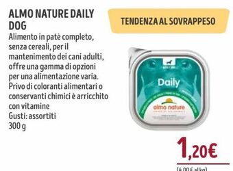Il Gigante Almo nature daily dog offerta