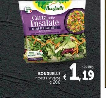Deco Market Bonduelle ricetta vivace g 200 offerta