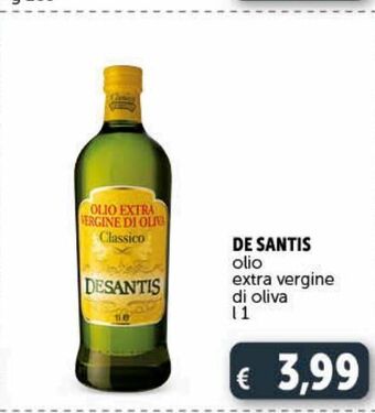 Deco Market Olio extra vergine di oliva desantis offerta