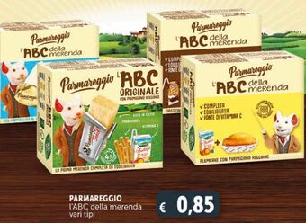Deco Market Parmareggio l''abc della merenda offerta