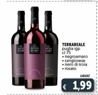 Deco Market Terrareale puglia igp cl 75 offerta