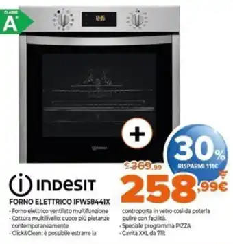 Expert Indesit Forno Elettrico Ventilato IFW5844IX offerta