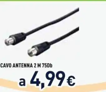 Electroline Cavo Antenna 2 M 75Db