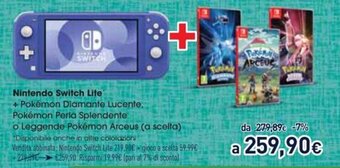 Unieuro Nintendo Switch Lite offerta