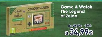 Unieuro Game & Watch The Legend of Zelda offerta