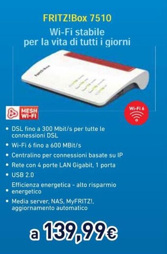 Unieuro Fritz! Box 7510 offerta