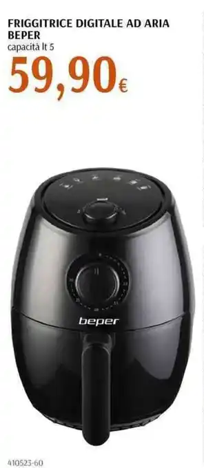 Basko Beper Friggitrice Digitale Ad Aria lt 5 offerta