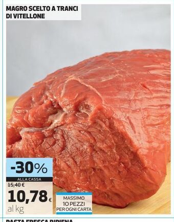 Coop Magro scelto a tranci di vitellone offerta