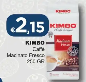 Mister Risparmio Kimbo Caffè Macinato Fresco 250 gr offerta