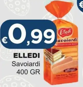 Elledi Savoiardi 400 gr