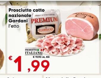 DeSpar Express Prosciutto cotto nazionale gardani offerta