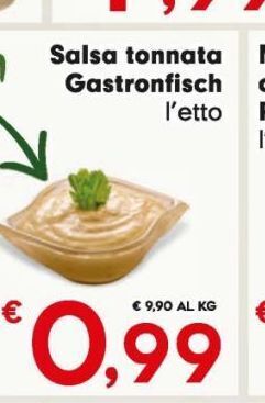 DeSpar Express Salsa tonnata gastronfisch offerta