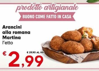 Arancini alla romana martina