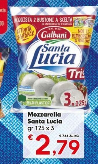 DeSpar Express Mozzarella santa lucia offerta