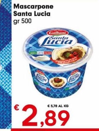 DeSpar Express Mascarpone santa lucia offerta