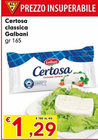 Certosa classica galbani