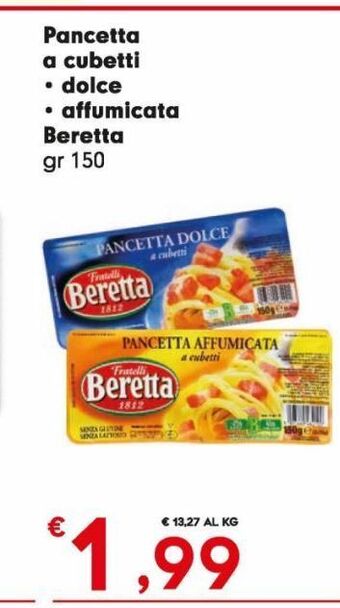 DeSpar Express Pancetta a cubetti beretta offerta