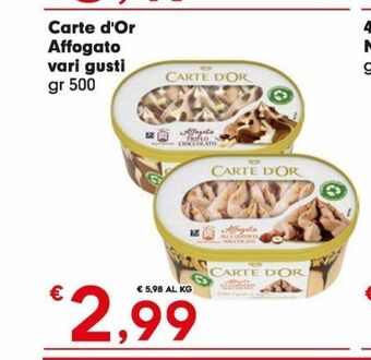 DeSpar Express Carte d'or affogato vari gusti offerta
