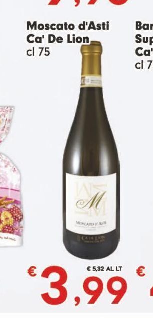 DeSpar Express Moscato d'asti ca de lion offerta