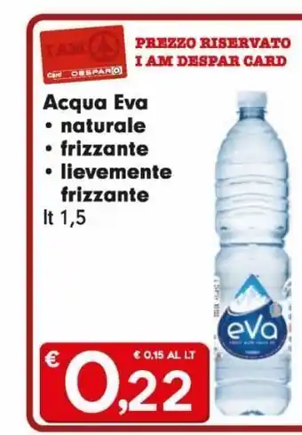 DeSpar Express Acqua eva offerta