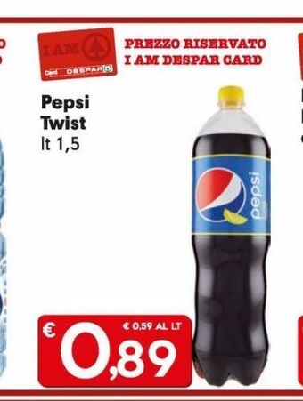DeSpar Express Pepsi twist offerta