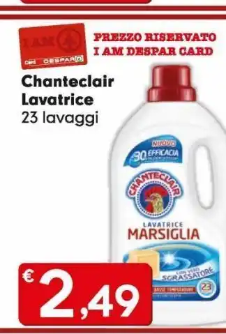 DeSpar Express Chanteclair lavatrice offerta