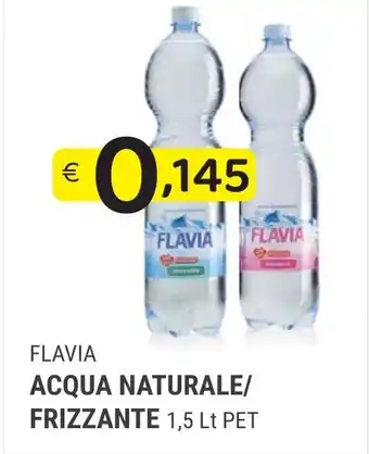 Samia Cash and Carry Flavia Acqua Naturale/Frizzante 1,5 Lt Pet offerta