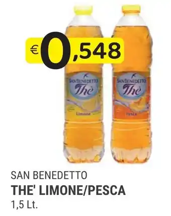 San Benedetto The' Limone/Pesca 1,5 lt