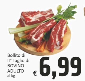 Paghi Poco Bovino Adulto Bollito di Il° Taglio offerta
