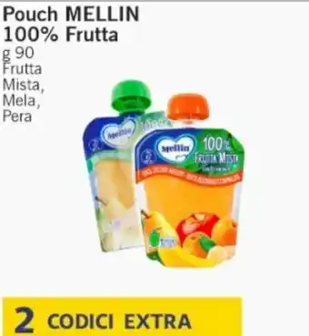 Mellin Pouch 100% Frutta 90 g