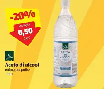 ALDI Aceto di alcool ottimo per pulire 1 l le gusto offerta