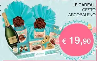 Le Cadeau Cesto Arcobaleno