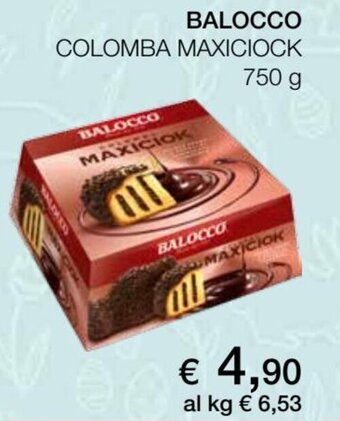 Coop Balocco Colomba Maxiciok 750 g offerta