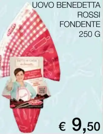 Coop Uovo Benedetta Rossi Fondente 250 g offerta