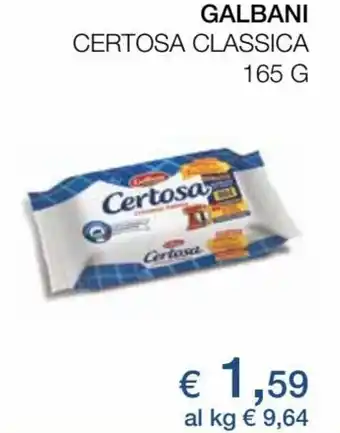 Coop Galbani Certosa Classica 165 g offerta