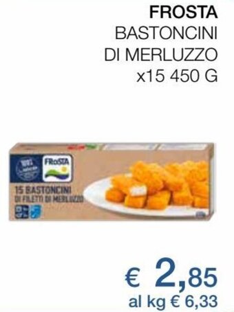 Coop Frosta Bastoncini di Merluzzo x15 450 g offerta