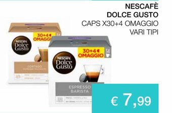Coop Nescafè Dolce Gusto offerta