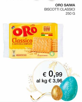 Coop Oro Saiwa Biscotti Classici 250 g offerta