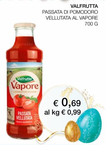 Coop Valfrutta Passata di Pomodoro Vellutata al Vapore 700g offerta
