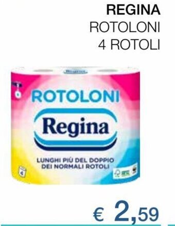 Coop Regina Rotoloni 4 rotoli offerta