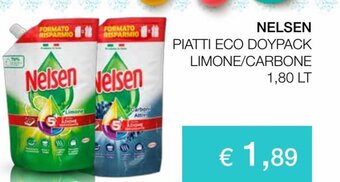 Coop Nelsen Piatti Eco Doypack Limone/Carbone 1,80 lt offerta
