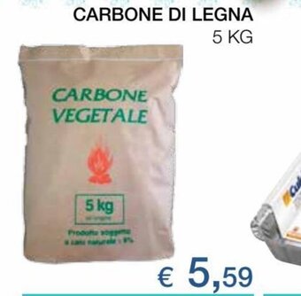 Coop Carbone di Legna 5 kg offerta