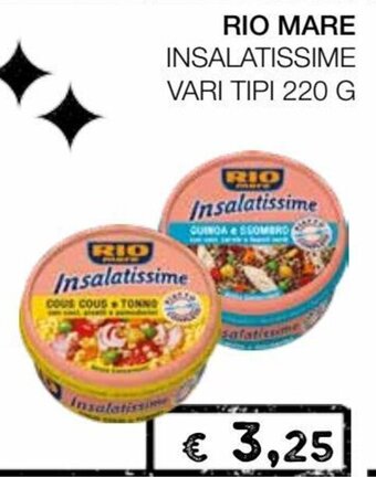 Coop Rio Mare Insalatissime Vari tipi 220 g offerta