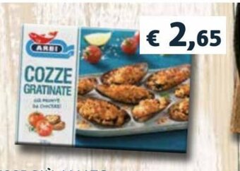 Coop Arbi Cozze Gratinate offerta