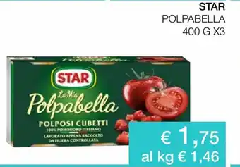 Coop Star Polpabella 400 g x3 offerta