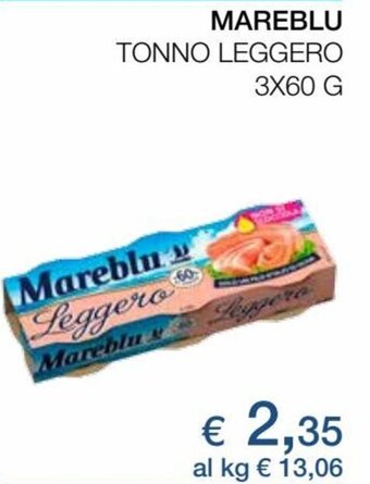 Coop Mareblu Tonno Leggero 3x60 g offerta