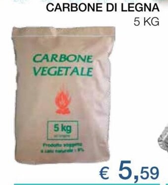 Coop Carbone di Legna 5 kg offerta